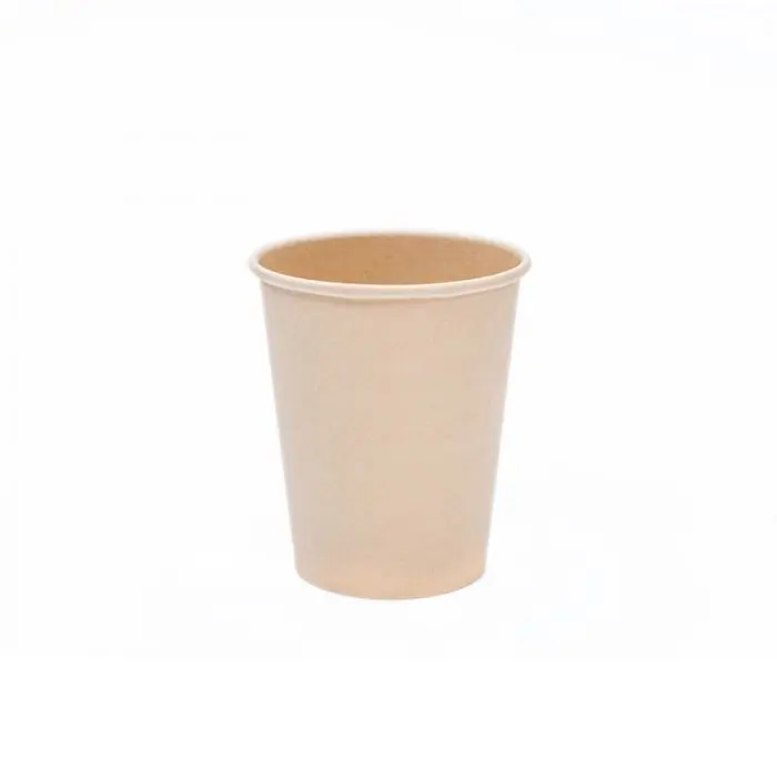 Double Wall Cups - Medium 8oz Bamboo Kraft