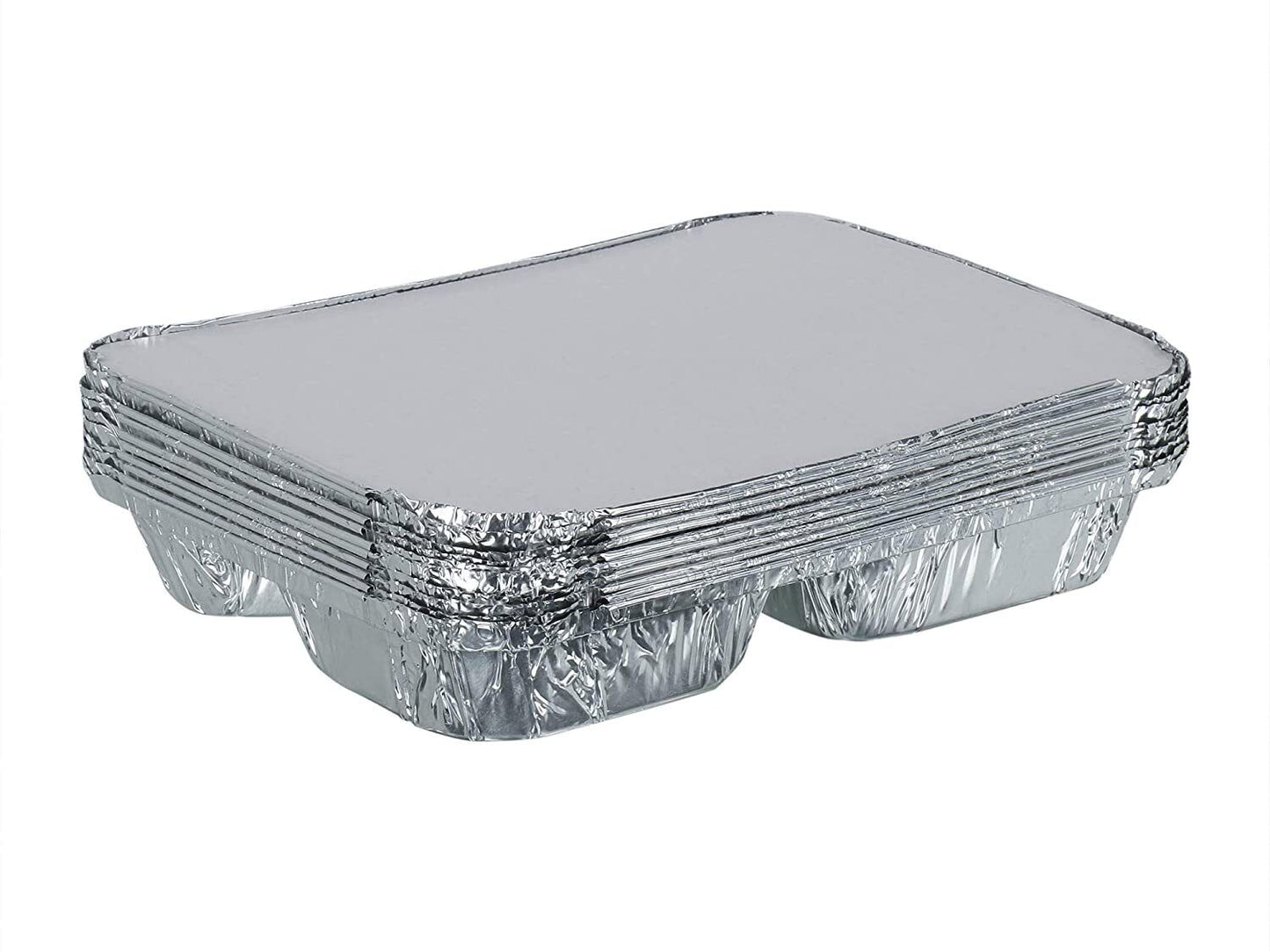 Lids For Foil 3-Compartment Tray