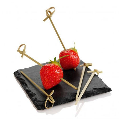90mm Bamboo Looped Skewers