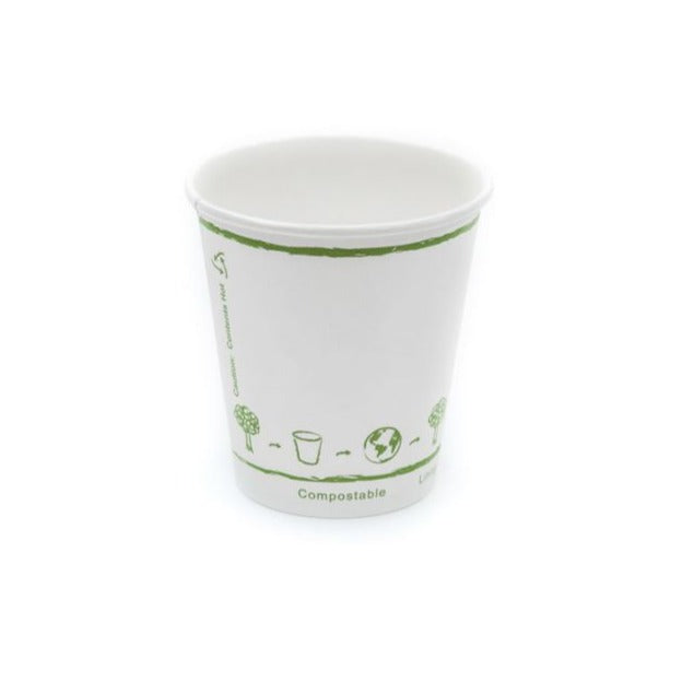 Single Wall Cups - Large 12oz White