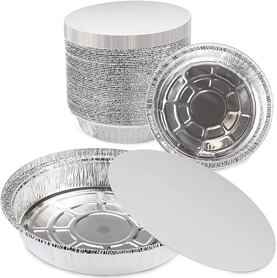 Round Strong Aluminum Foil Containers No.12 (920ml)