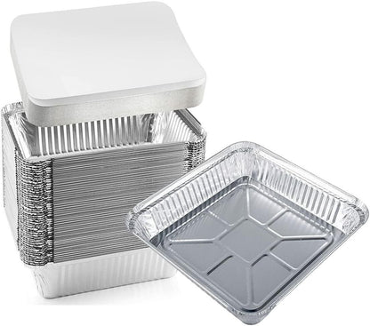 Lids For No.9 Deep Aluminium Foil Food Containers Recyclable